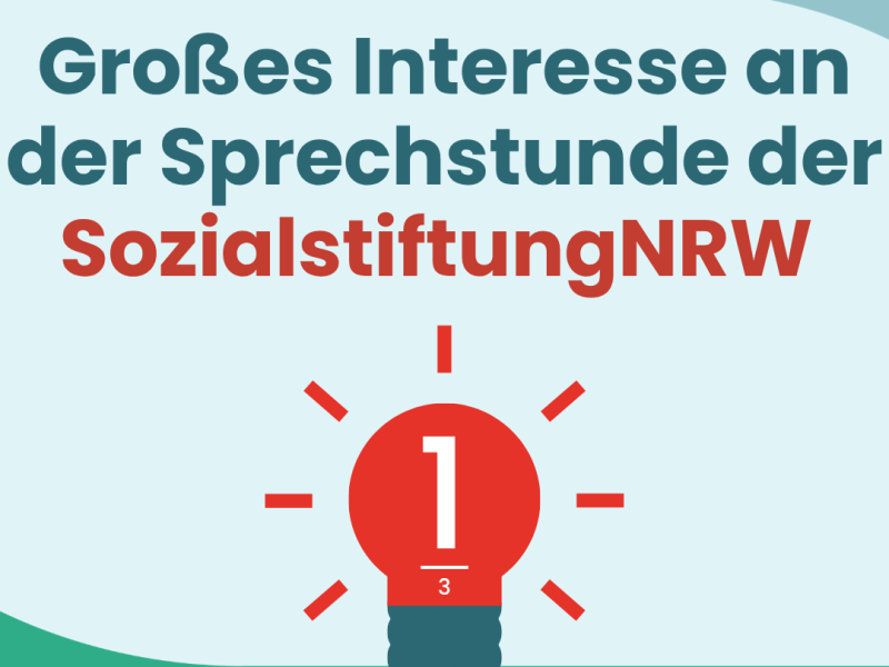 Illustration für die Sprechstunde der SozialstiftungNRW