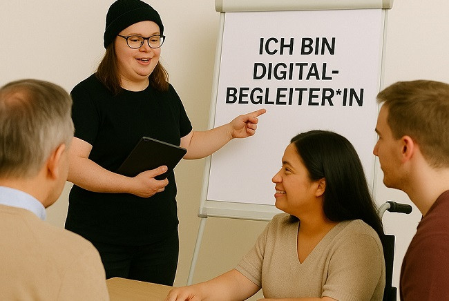 Peerberaterin erklärt ihre Rolle
