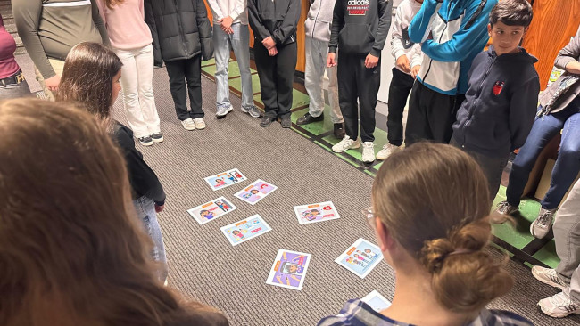 Gruppenarbeit während der Schulung
