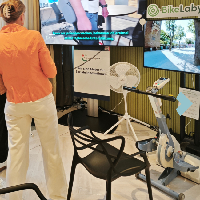 Assistive technik NRW-Tag Sitzrad